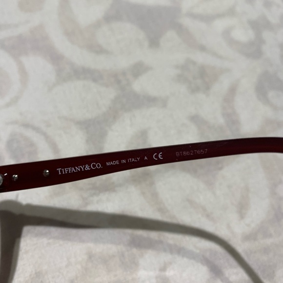 Authentic Tiffany Eyeglass Frames maroon - Picture 4 of 5